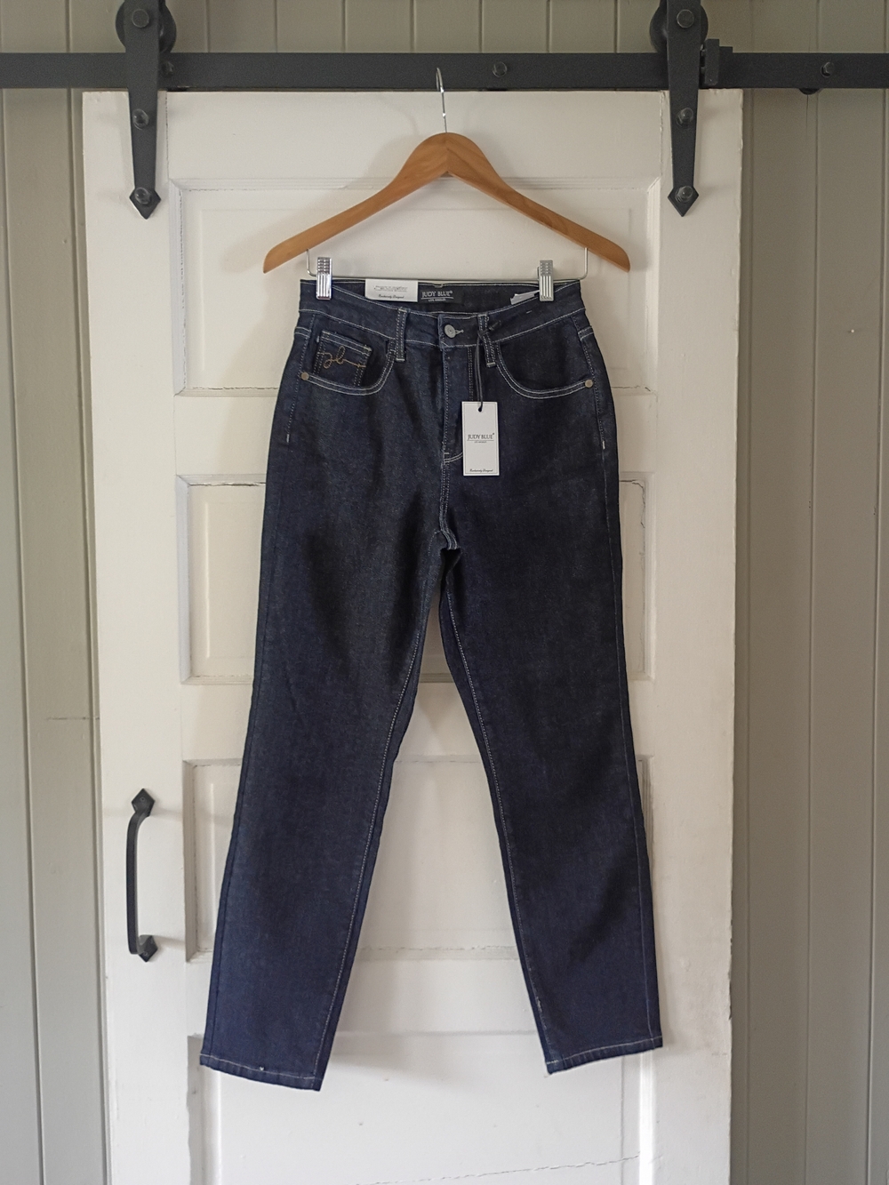 Judy Blue Dark Indigo Straight-Leg Jeans